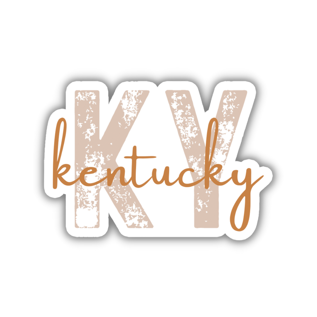 Kentucky State Code Sticker