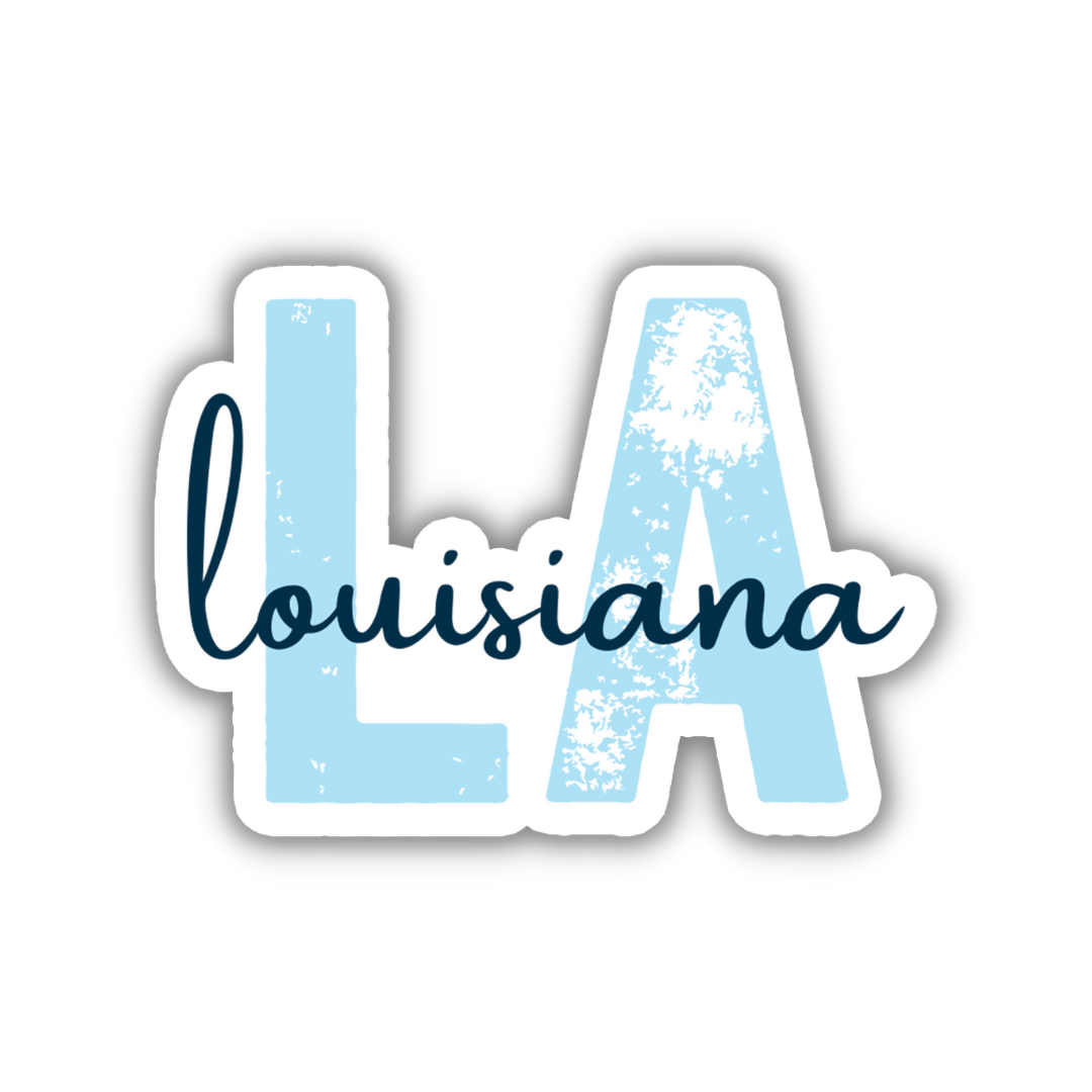 Louisiana State Code Sticker