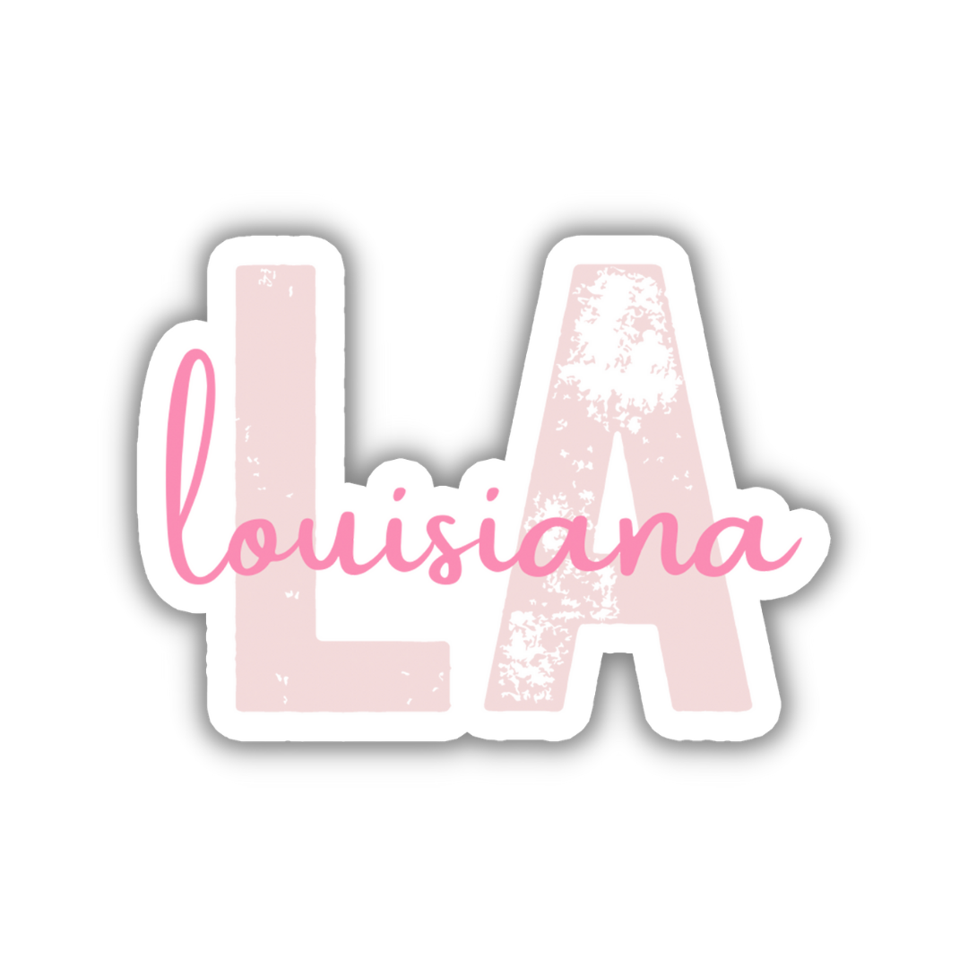 Louisiana State Code Sticker