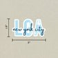 LGA New York City Airport Code Sticker