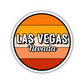 Las Vegas, Nevada Circle Sticker