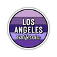 Los Angeles, California Circle Sticker
