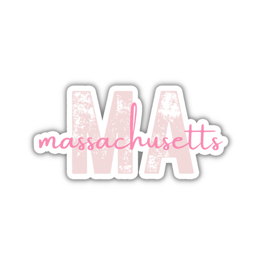 Massachusetts State Code Sticker