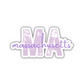 Massachusetts State Code Sticker