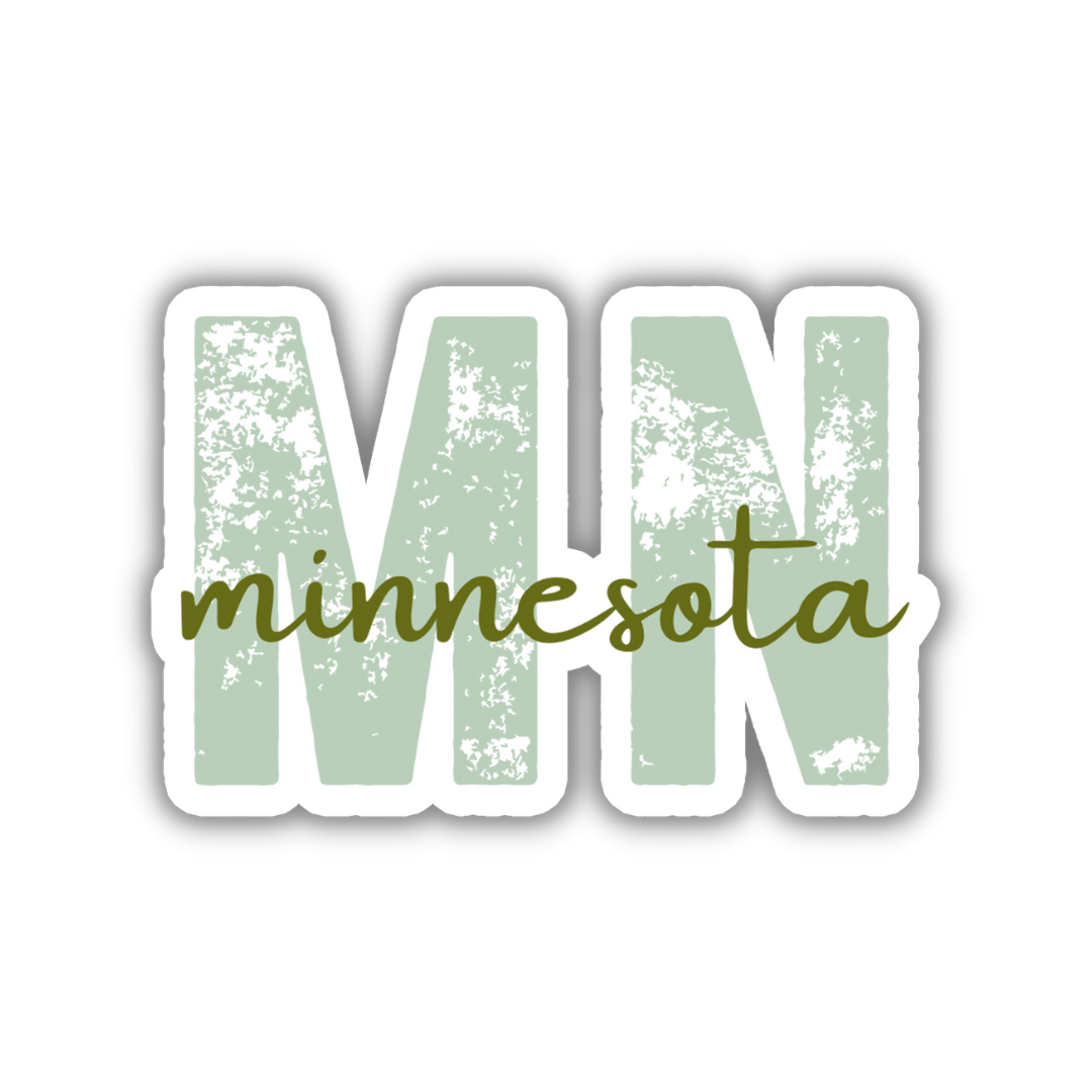 Minnesota State Code Sticker