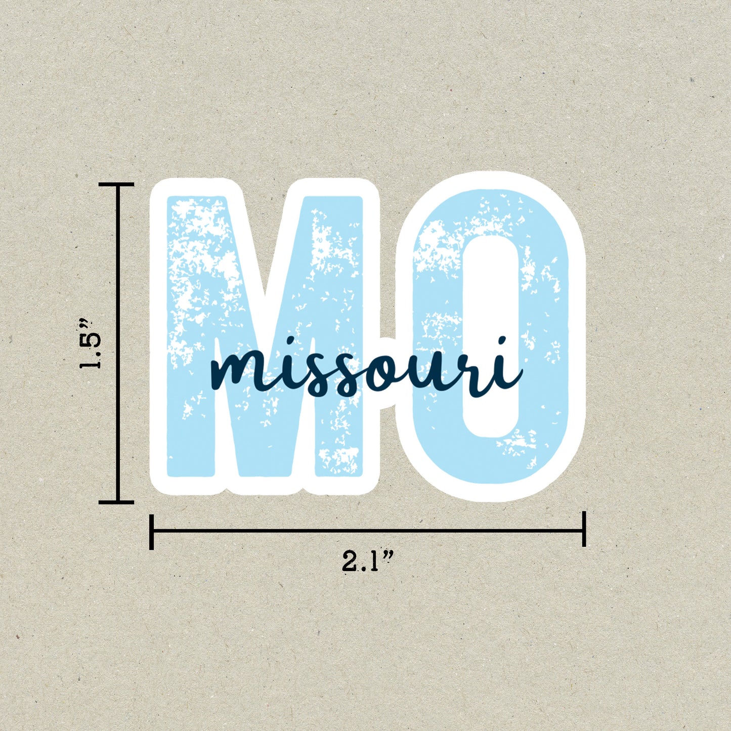 Missouri State Code Sticker