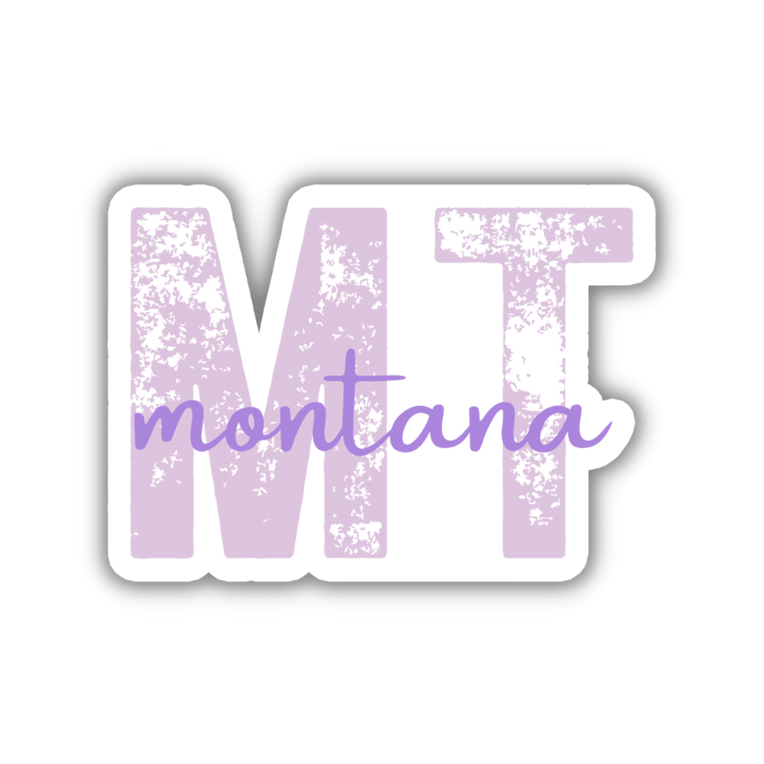 Montana State Code Sticker