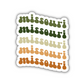 Missouri Retro Sticker