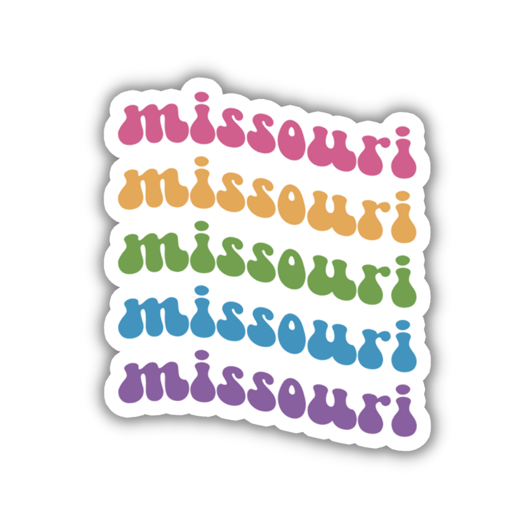 Missouri Retro Sticker