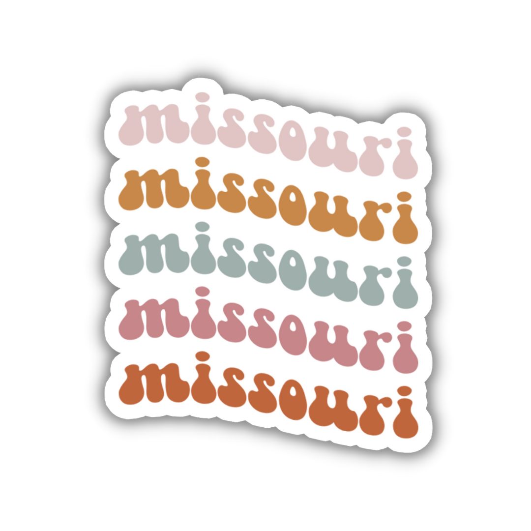 Missouri Retro Sticker