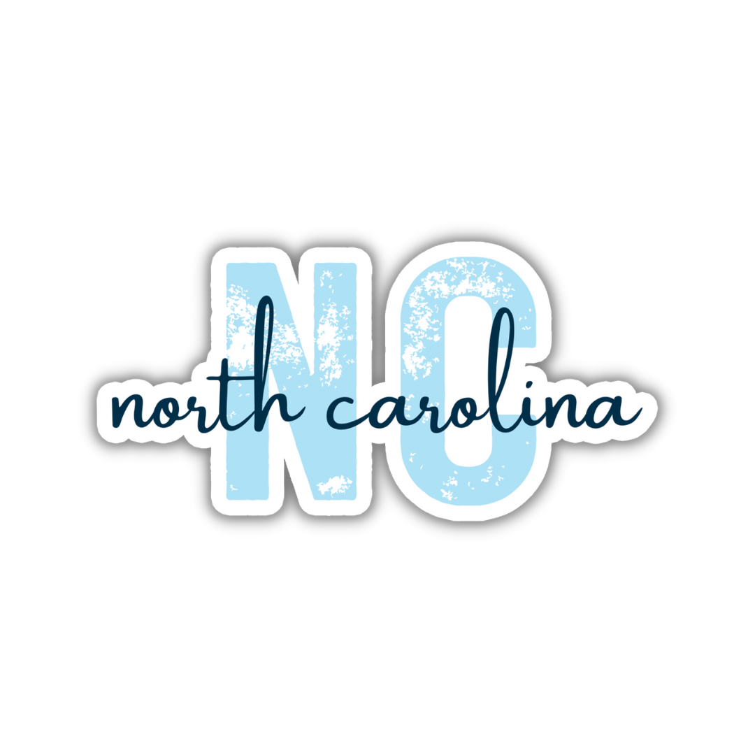North Carolina State Code Sticker