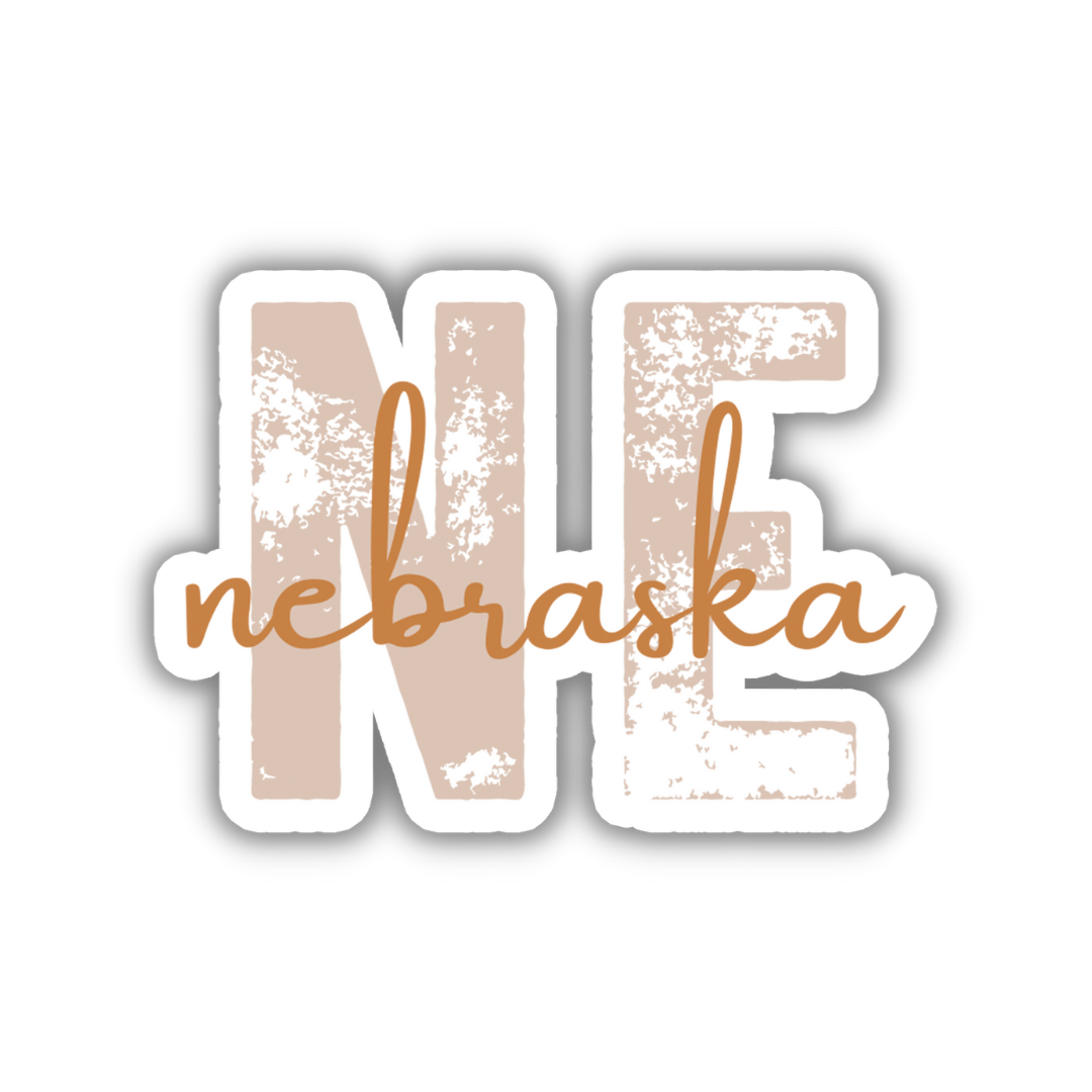 Nebraska State Code Sticker