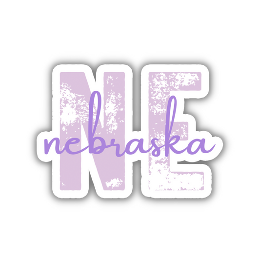 Nebraska State Code Sticker