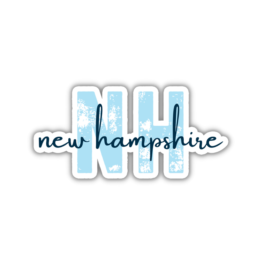 New Hampshire State Code Sticker