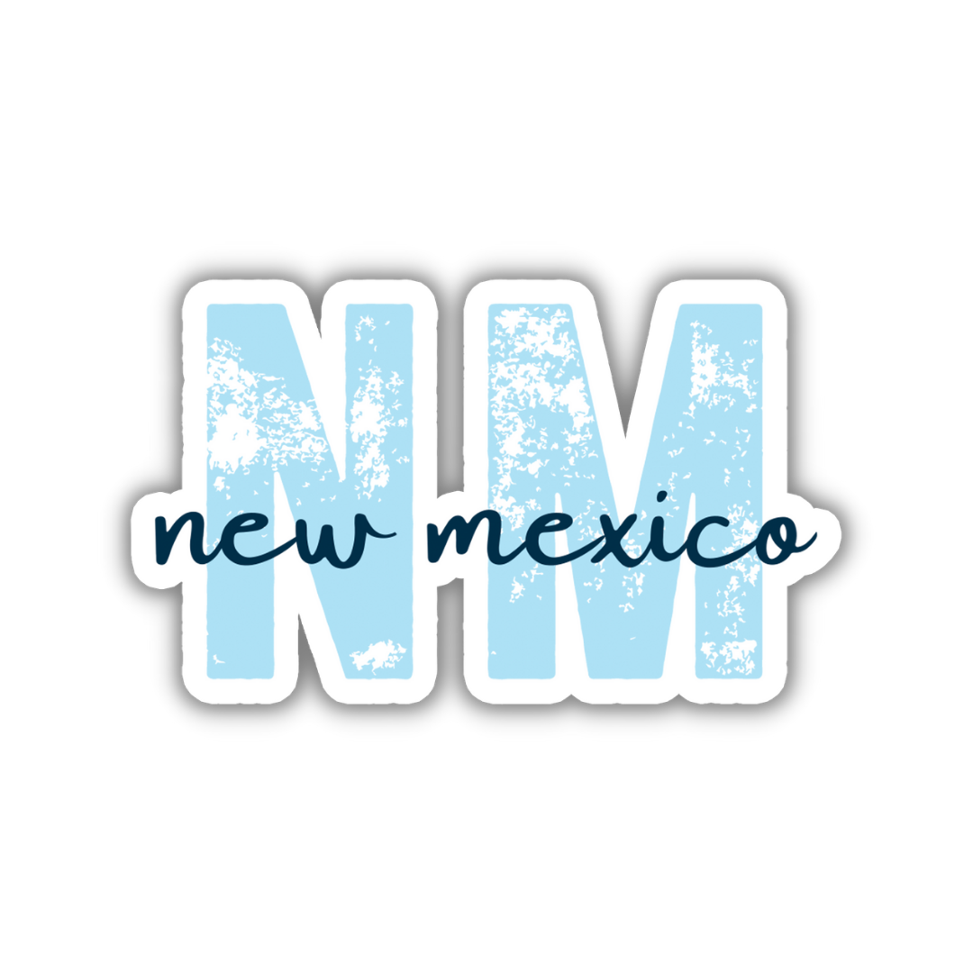 New Mexico State Code Sticker