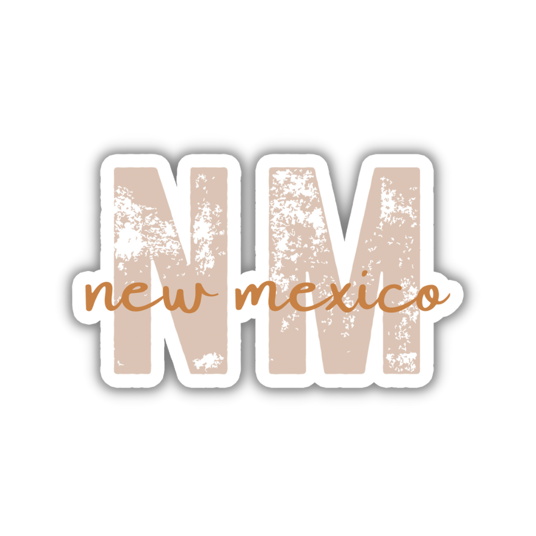 New Mexico State Code Sticker
