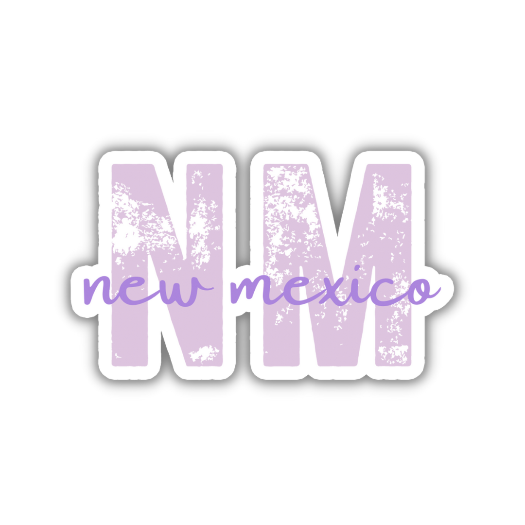 New Mexico State Code Sticker