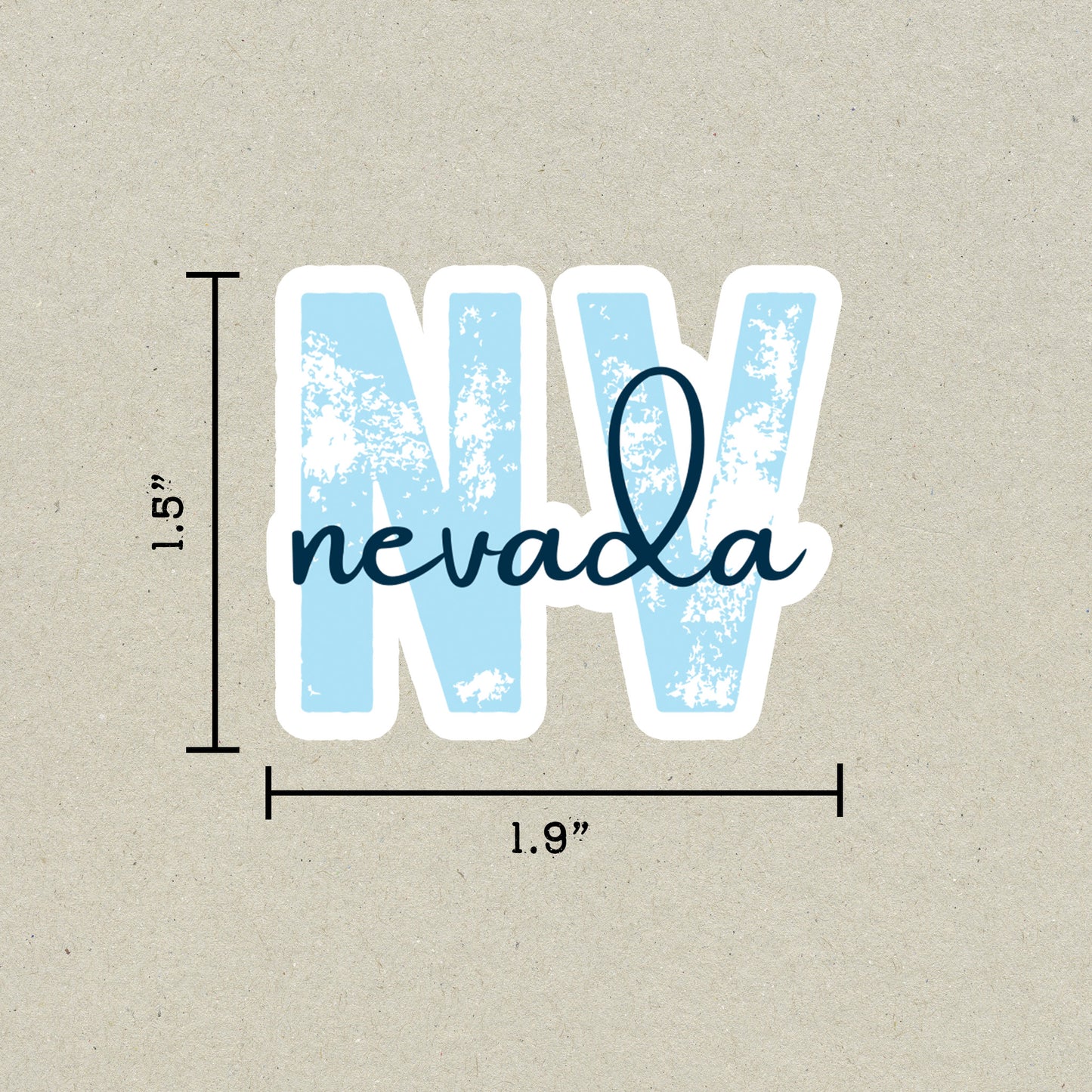Nevada State Code Sticker