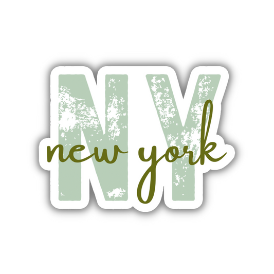 New York State Code Sticker