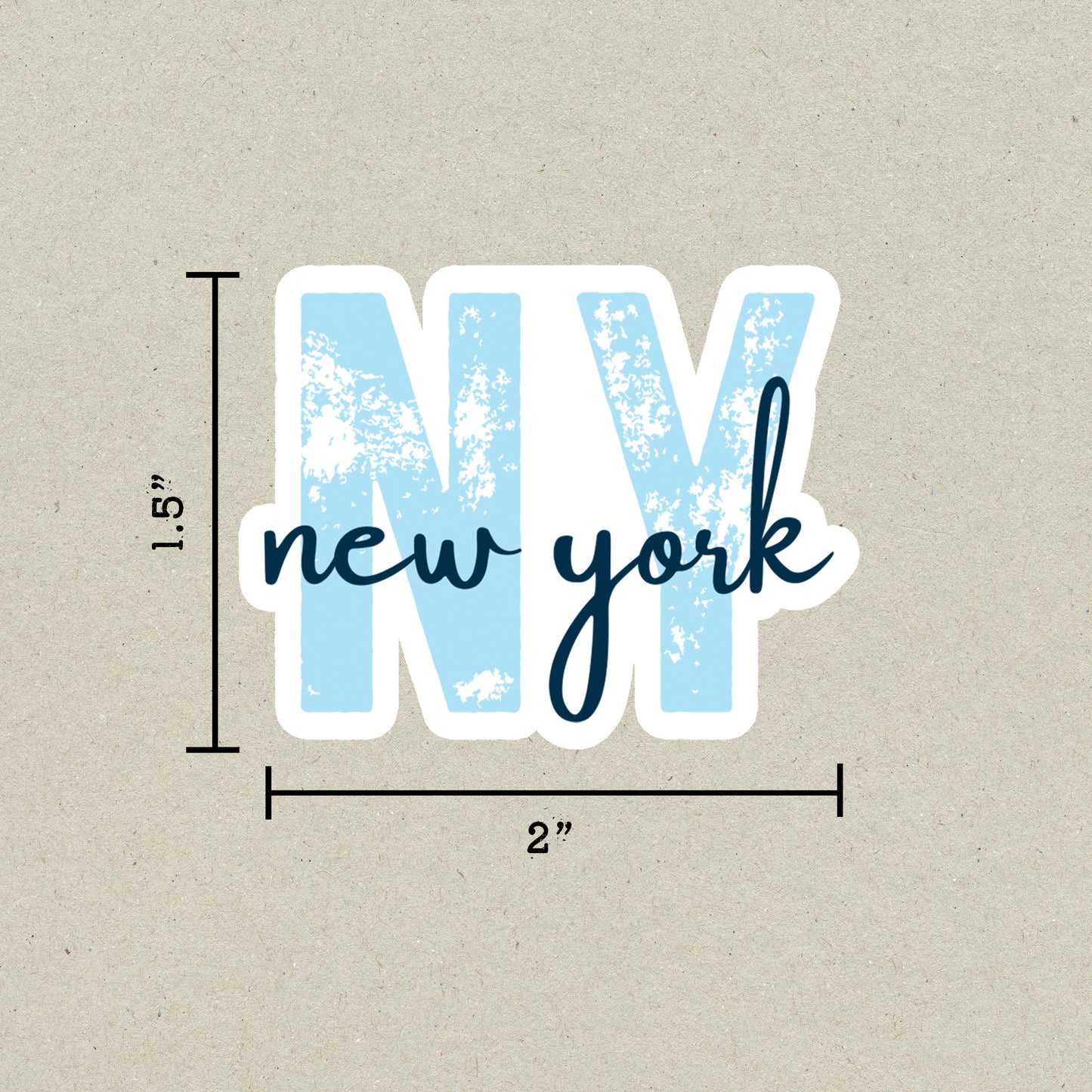 New York State Code Sticker