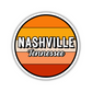 Nashville, Tennessee Circle Sticker