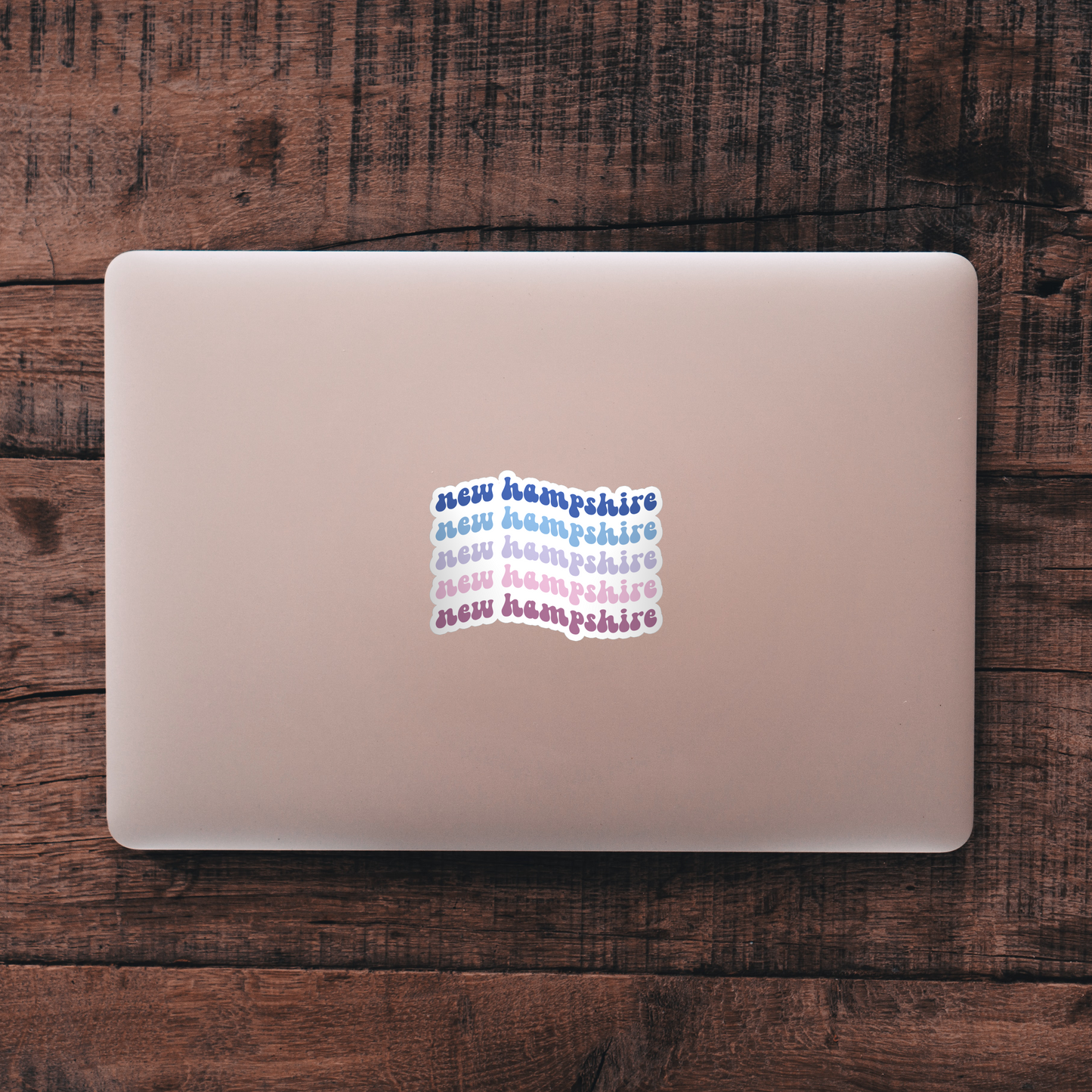 New Hampshire Retro Sticker