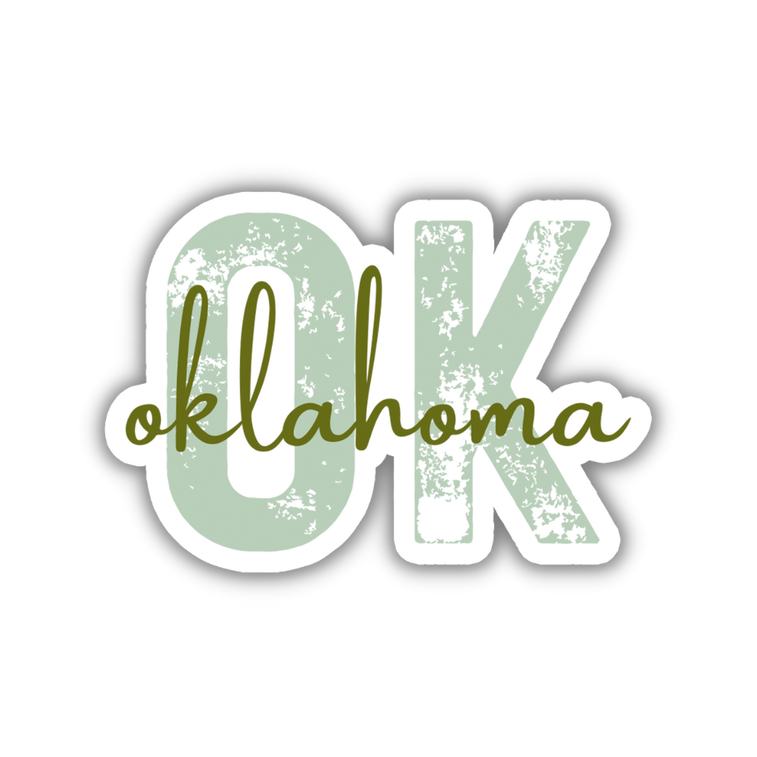 Oklahoma State Code Sticker