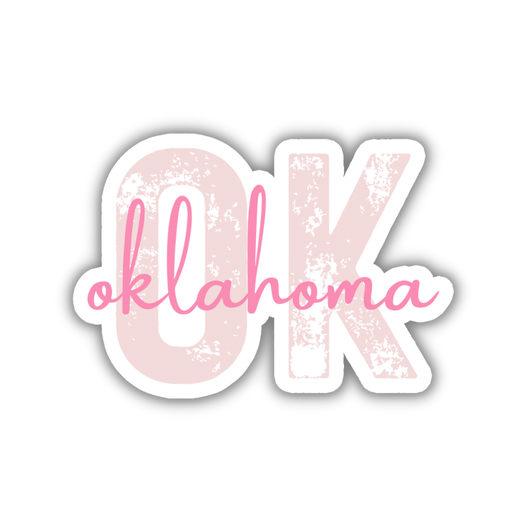 Oklahoma State Code Sticker