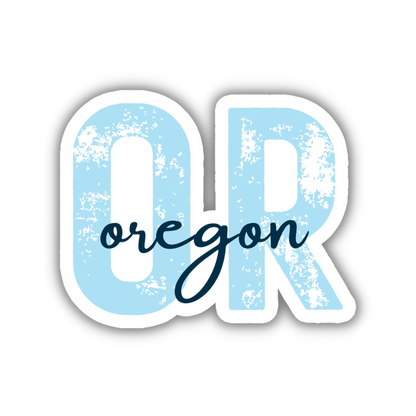 Oregon State Code Sticker