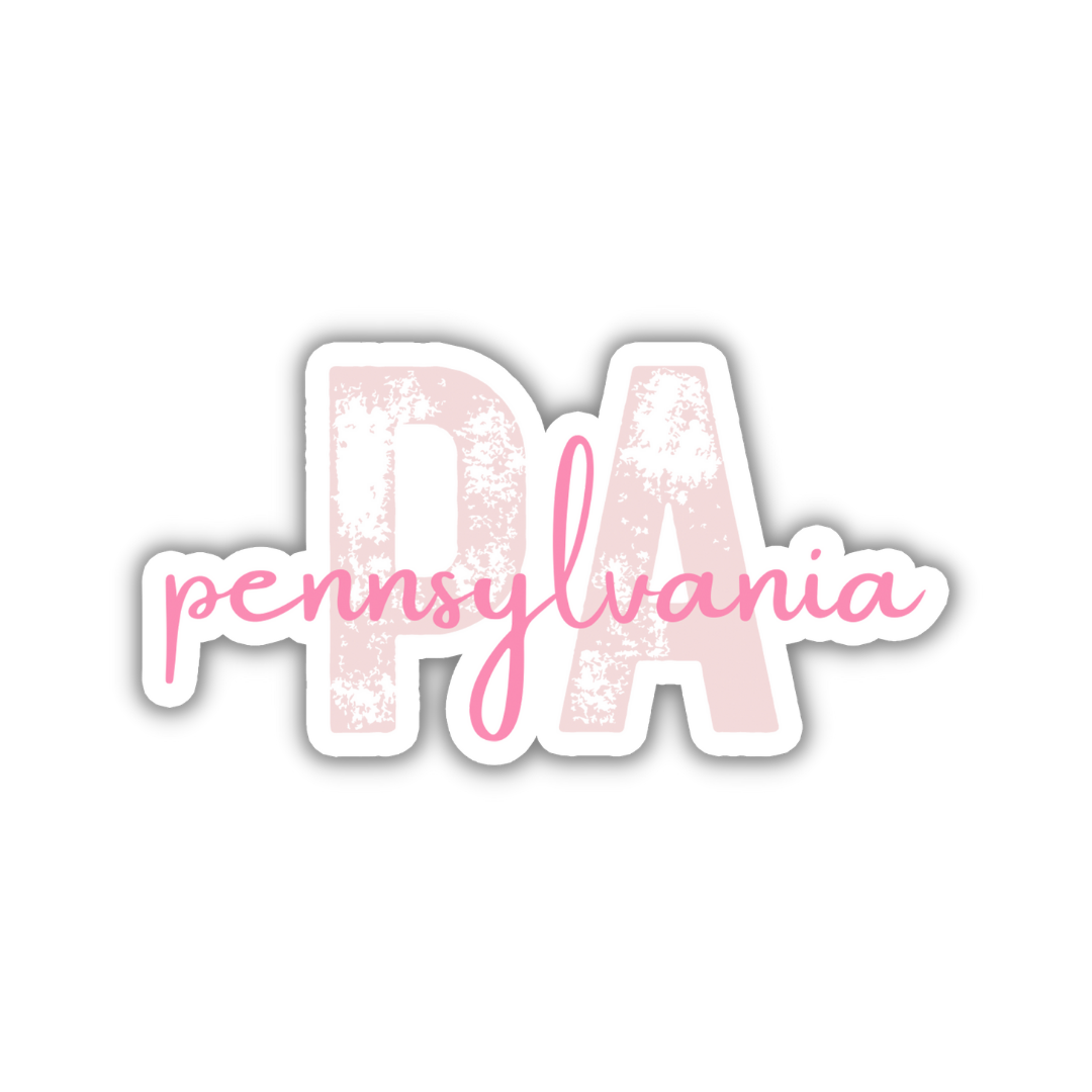 Pennsylvania State Code Sticker