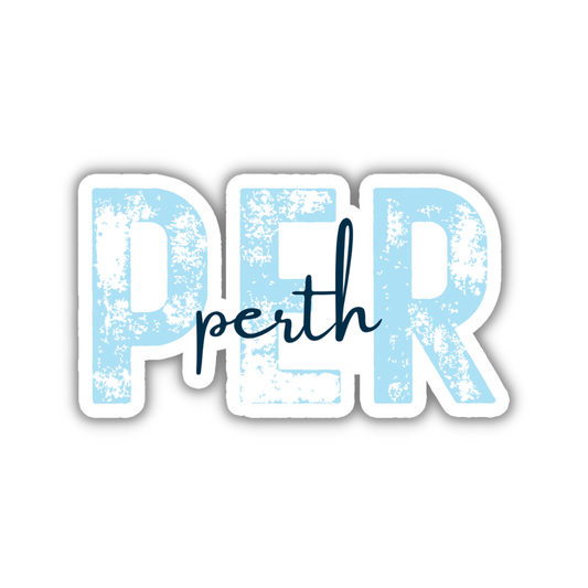 PER Perth Airport Code Sticker