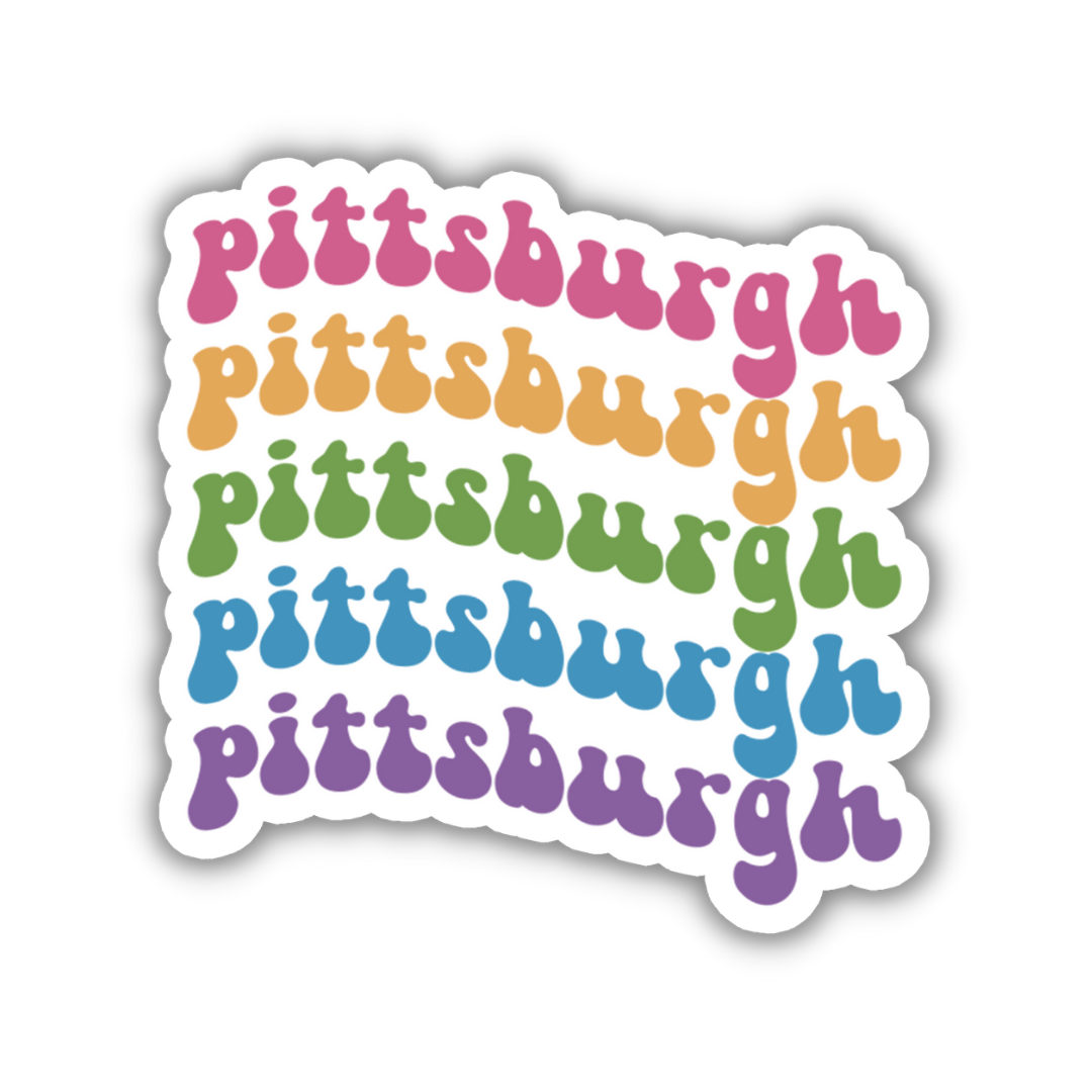 Pittsburgh Retro Sticker