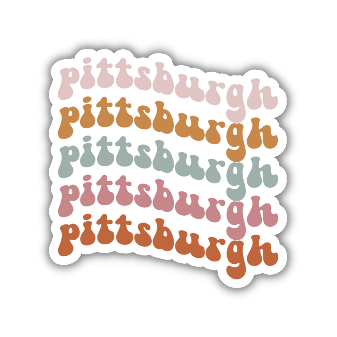 Pittsburgh Retro Sticker