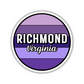 Richmond, Virginia Circle Sticker