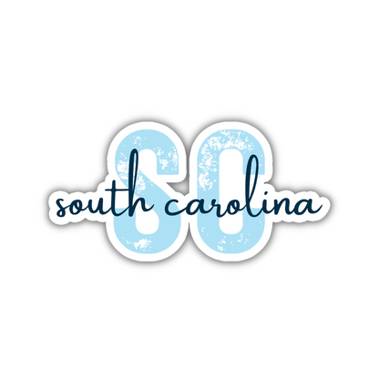 South Carolina State Code Sticker