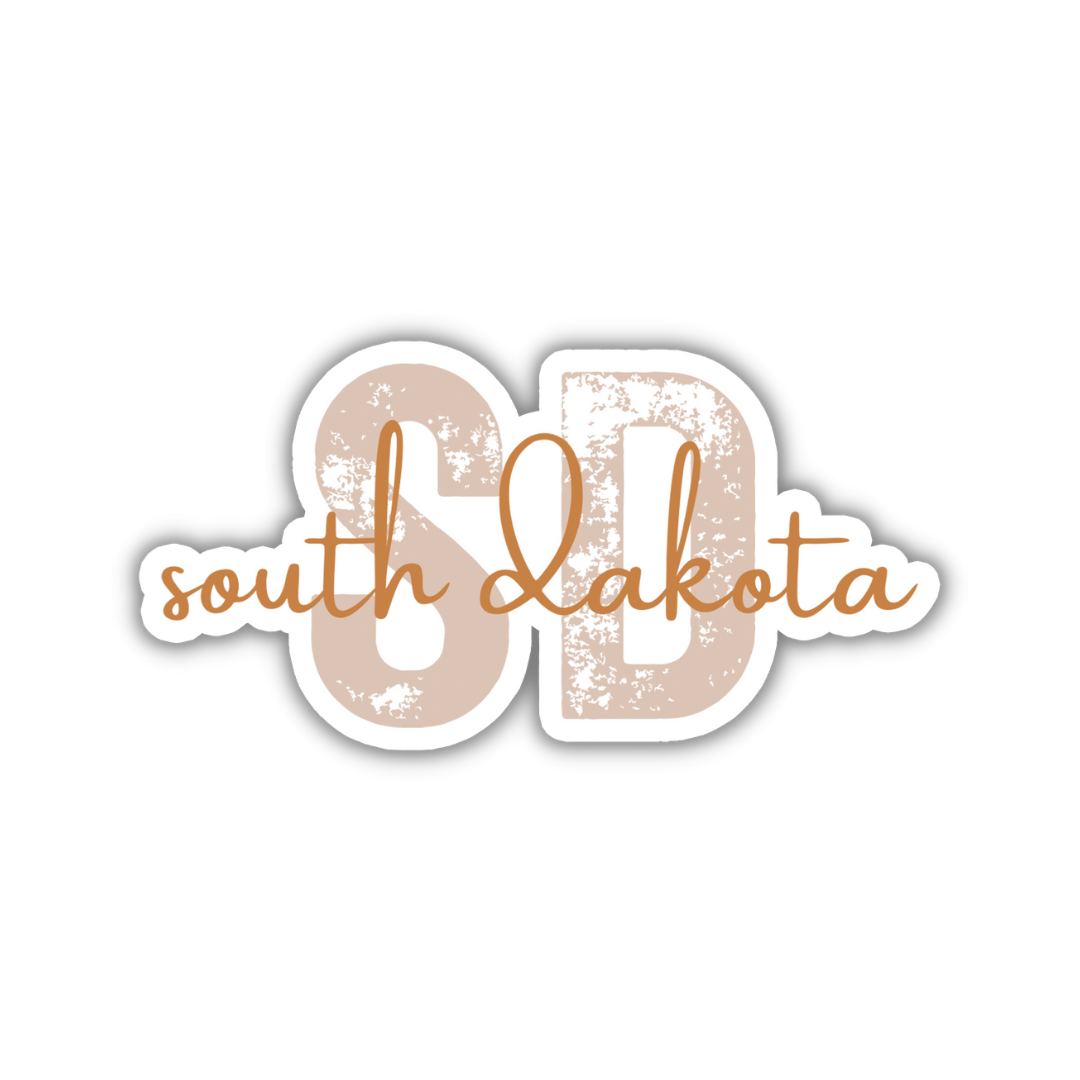 South Dakota State Code Sticker