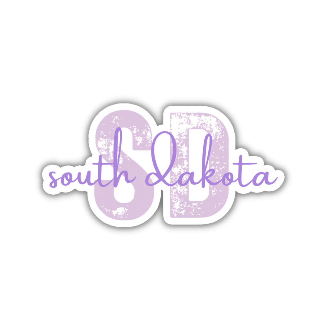 South Dakota State Code Sticker