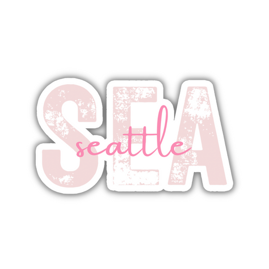 SEA Seattle Airport Code Sticker