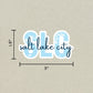 SLC Salt Lake City Airport Code Sticker