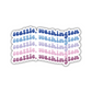 Seattle, Washington Retro Sticker