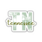 Tennessee State Code Sticker