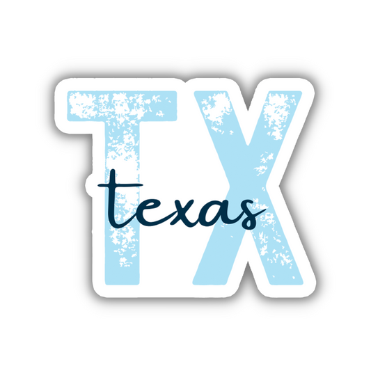 Texas State Code Sticker