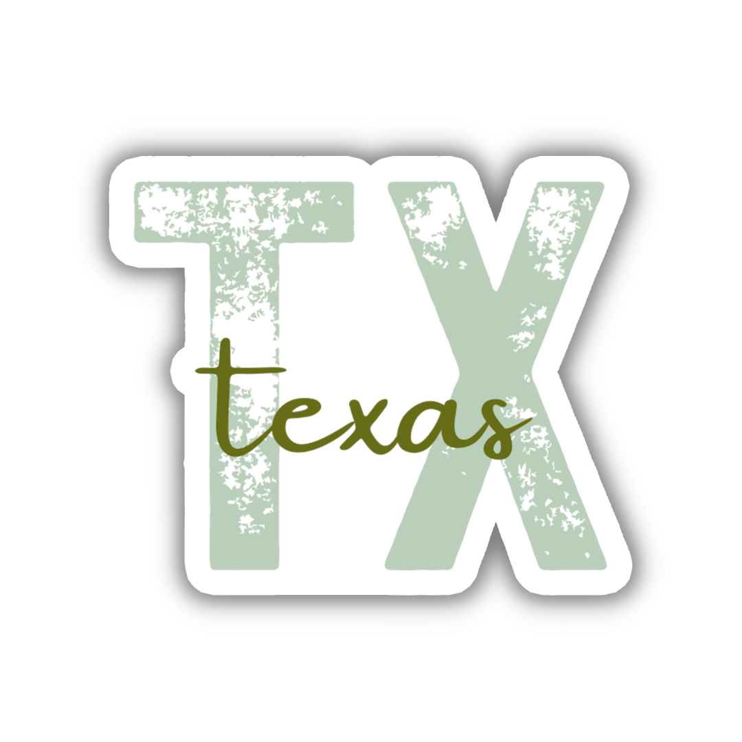 Texas State Code Sticker
