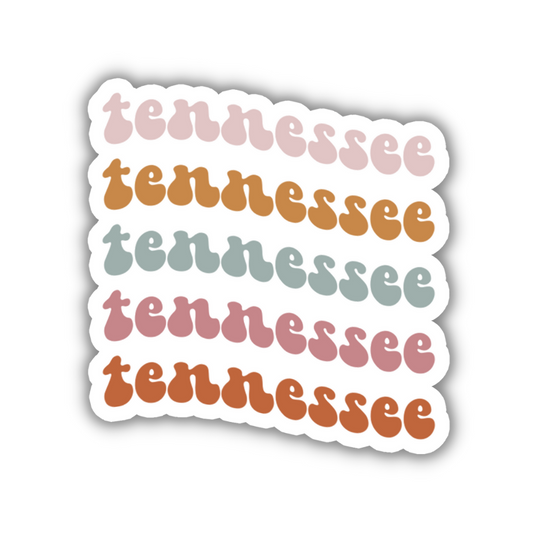 Tennessee Retro Sticker