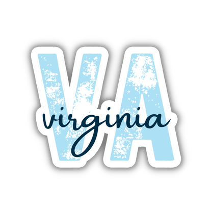 Virginia State Code Sticker