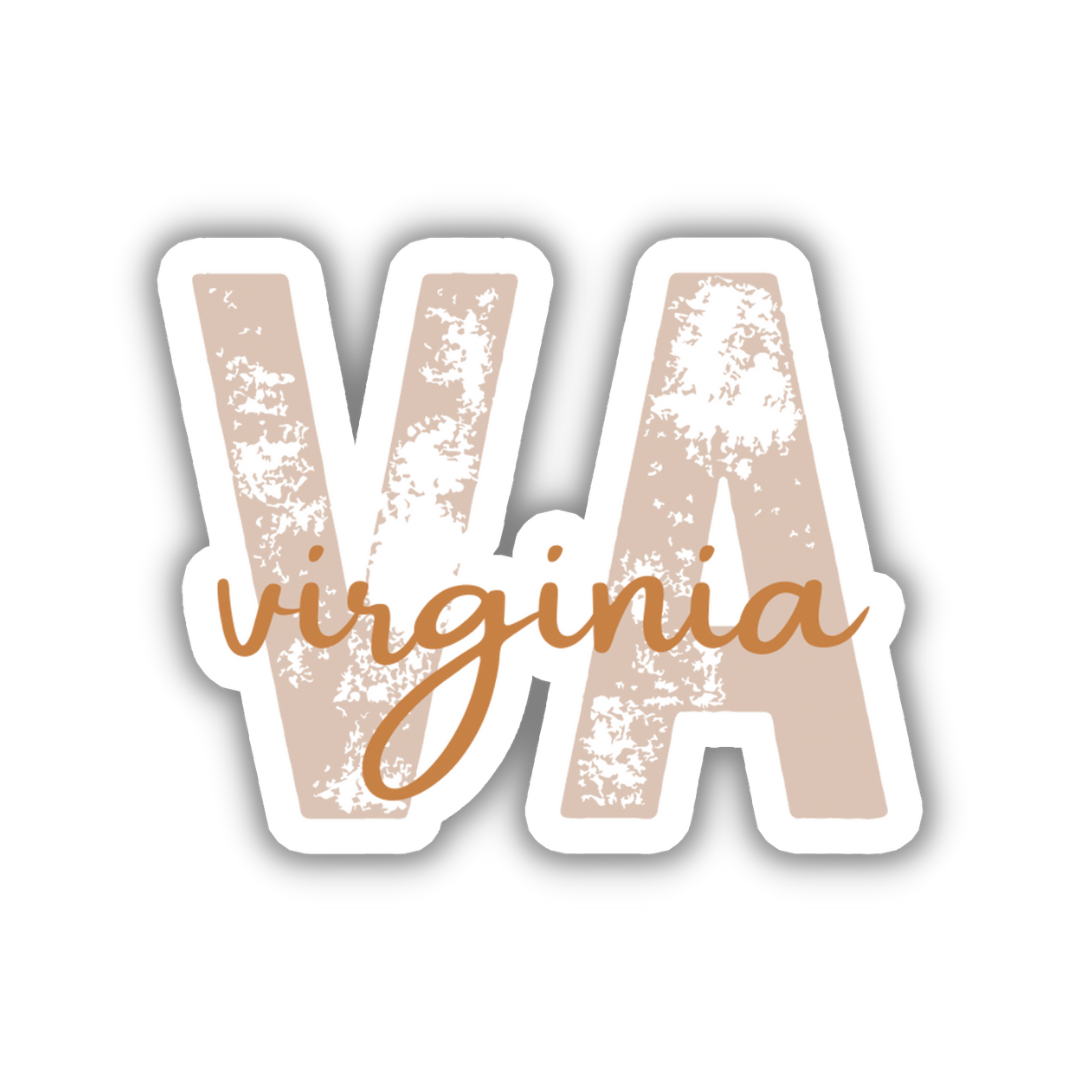Virginia State Code Sticker – TravelBeeTags