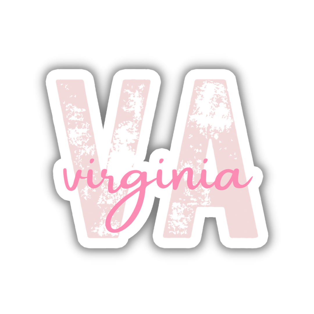Virginia State Code Sticker