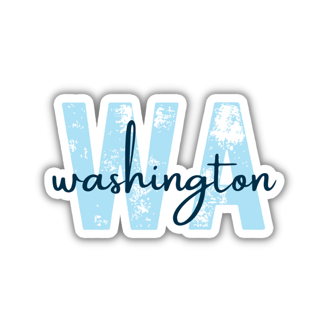 Washington State Code Sticker