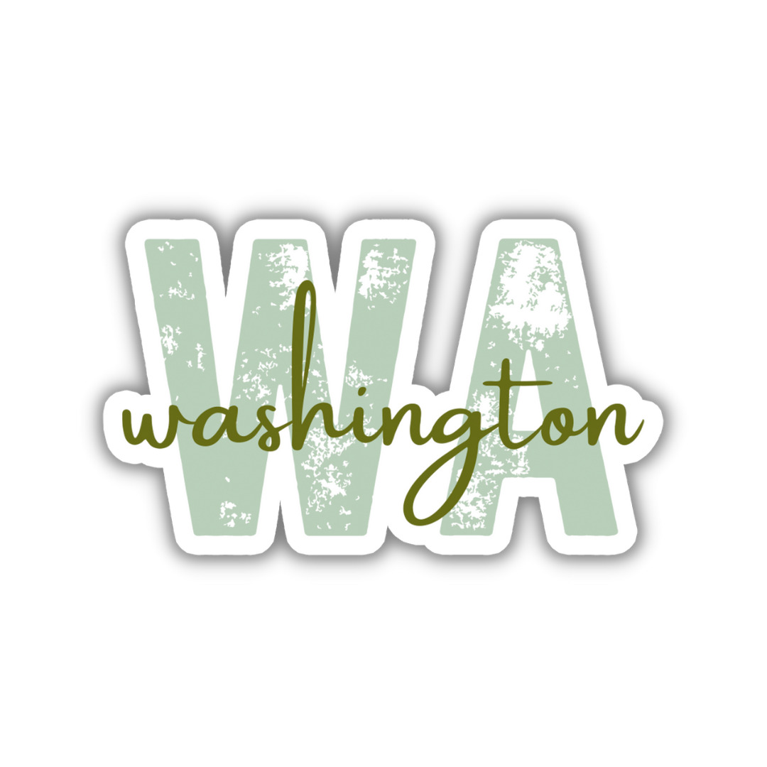 Washington State Code Sticker