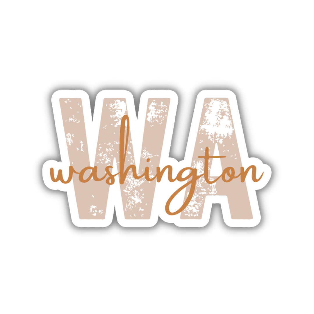 Washington State Code Sticker